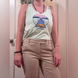 Talbots Beige Trousers